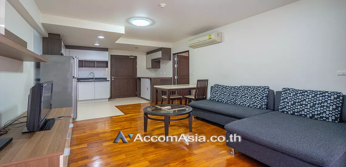 Big Balcony |  1 Bedroom  Apartment For Rent in Sukhumvit, Bangkok  near BTS Asok - MRT Sukhumvit (1416374)