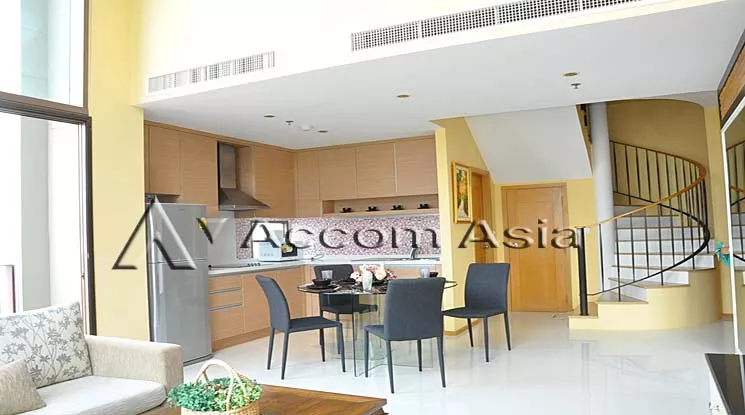 Duplex Condo |  2 Bedrooms  Condominium For Rent in Sukhumvit, Bangkok  near BTS Phrom Phong (1516787)