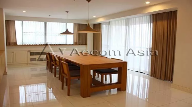 Pet friendly |  3 Bedrooms  Condominium For Rent in Sukhumvit, Bangkok  near BTS Phrom Phong (20703)