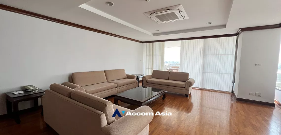  Baan Yen Akard Condominium  3 Bedroom for Rent MRT Khlong Toei in Sathorn Bangkok