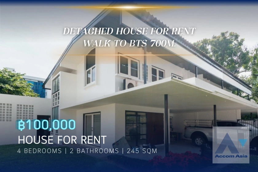  2  4 br House For Rent in Sukhumvit ,Bangkok BTS Ekkamai 2317188