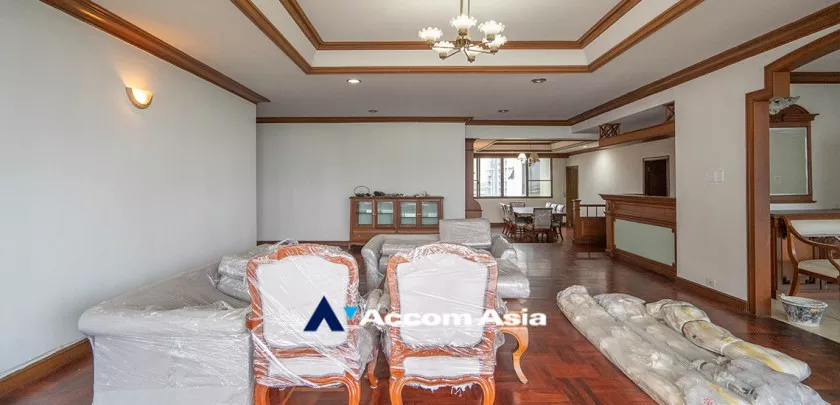 Big Balcony, Pet friendly |  3 Bedrooms  Apartment For Rent in Sukhumvit, Bangkok  near BTS Phrom Phong (1417670)