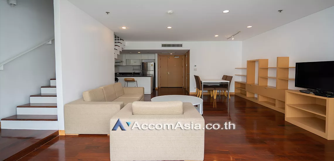 Duplex Condo, Pet friendly |  3 Bedrooms  Apartment For Rent in Sukhumvit, Bangkok  near BTS Ekkamai (1418282)