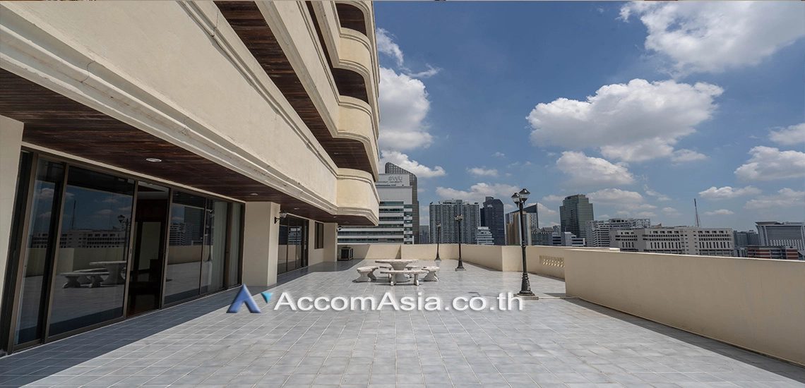 Huge Terrace, Pet friendly apartment for rent in Sukhumvit, Bangkok Code 1418358
