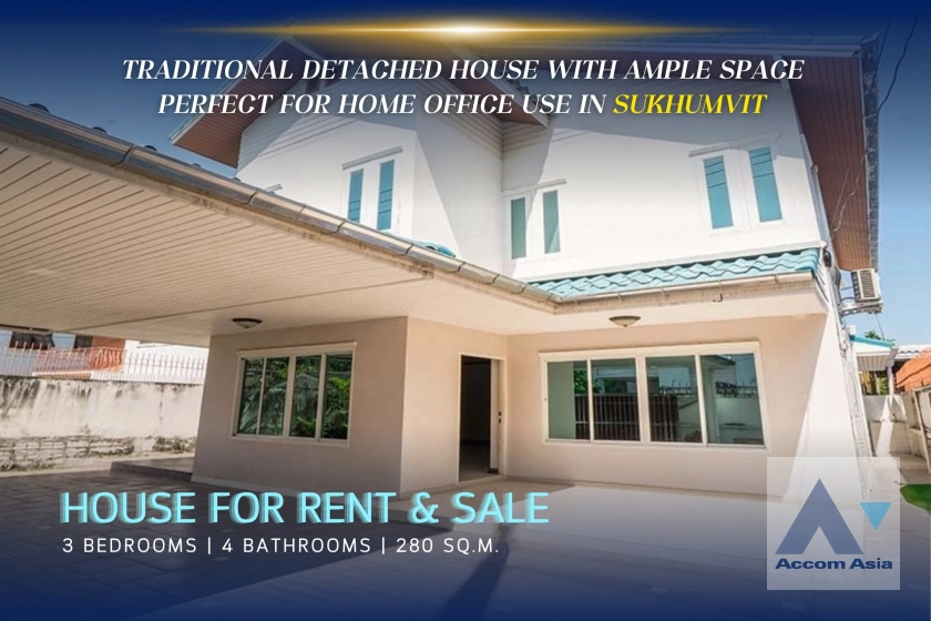  2  3 br House for rent and sale in Sukhumvit ,Bangkok BTS Ekkamai - BTS Phra khanong 1718960