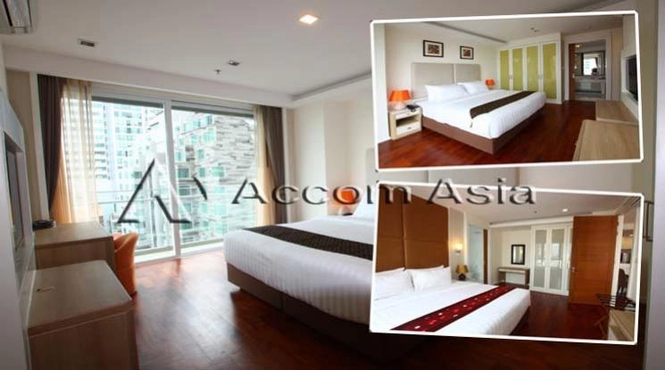 7  2 br Apartment For Rent in Sukhumvit ,Bangkok BTS Asok - MRT Sukhumvit at Serviced Apartment with Park view 1418998