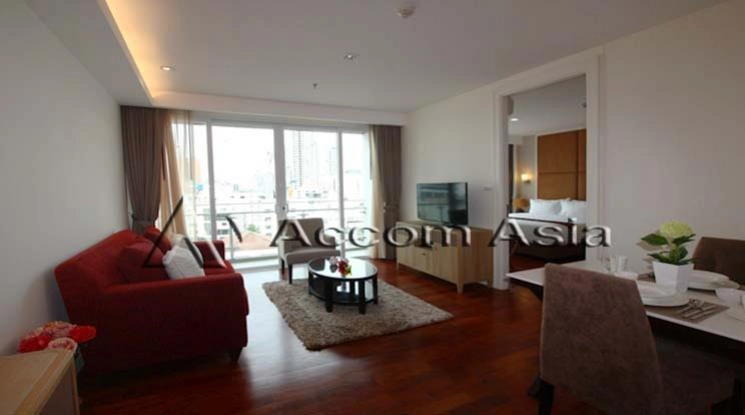 6  1 br Apartment For Rent in Sukhumvit ,Bangkok BTS Asok - MRT Sukhumvit at Serviced Apartment with Park view 1418999