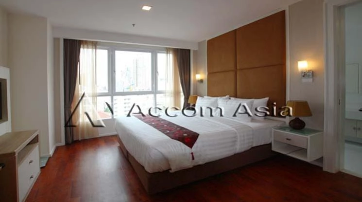 7  1 br Apartment For Rent in Sukhumvit ,Bangkok BTS Asok - MRT Sukhumvit at Serviced Apartment with Park view 1418999