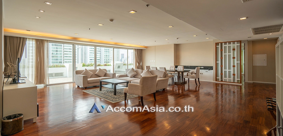 Huge Terrace, Pet friendly |  3 Bedrooms  Apartment For Rent in Sukhumvit, Bangkok  near BTS Asok - MRT Sukhumvit (1419519)