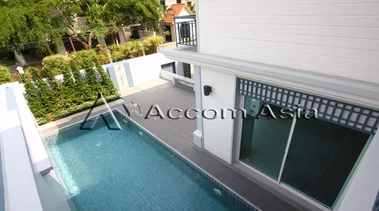 6  4 br House For Rent in Ratchadapisek ,Bangkok MRT Thailand Cultural Center at Well maintain Compound 1819596