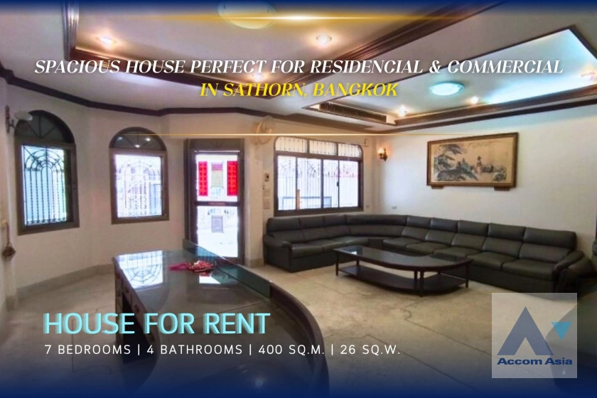 unitHome Office | House for Rent in the Sathorn area (1520623)