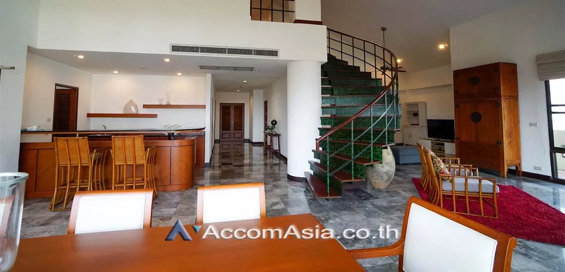 Duplex Condo |  4 Bedrooms  Apartment For Rent in Sukhumvit, Bangkok  near BTS Phrom Phong (1420748)