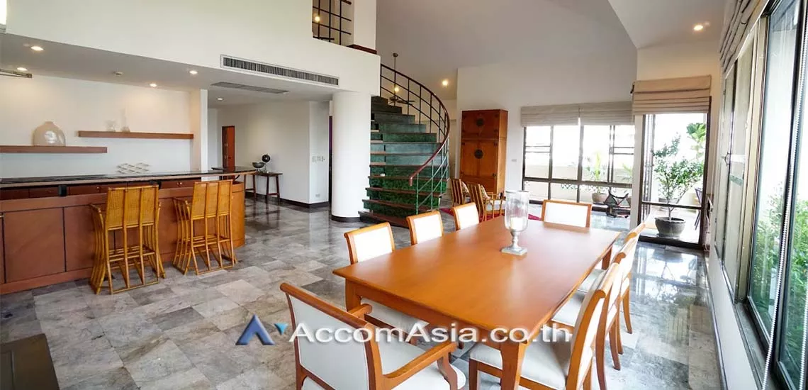 Duplex Condo |  4 Bedrooms  Apartment For Rent in Sukhumvit, Bangkok  near BTS Phrom Phong (1420748)