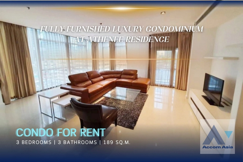 unitFully Furnished | Luxury condominium with premium finishes at  Athenee Residence (1520851) 