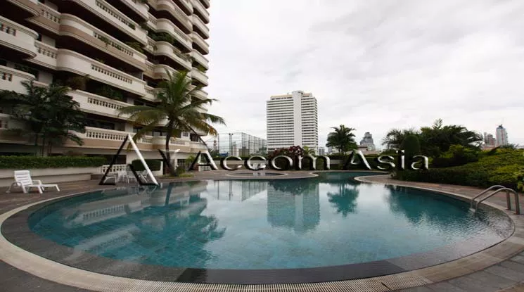 Big Balcony, Private Swimming Pool, Penthouse, Pet friendly |  Pet friendly - High rise Apartment Apartment  4 Bedroom for Rent BTS Phrom Phong in Sukhumvit Bangkok