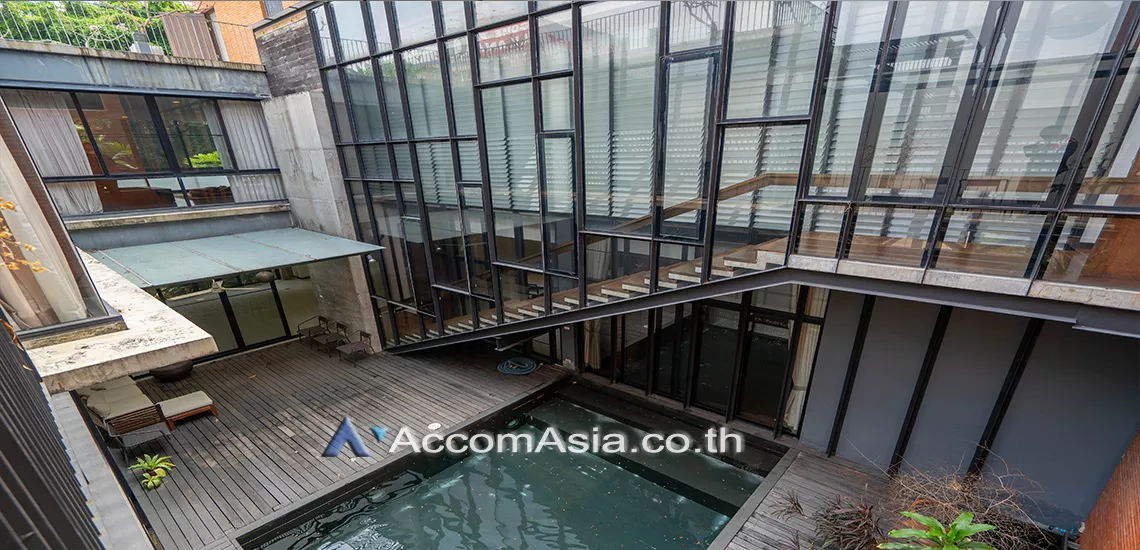 Private Swimming Pool |  6 Bedrooms  House For Rent in Ratchadapisek, Bangkok  near MRT Phetchaburi (1721164)