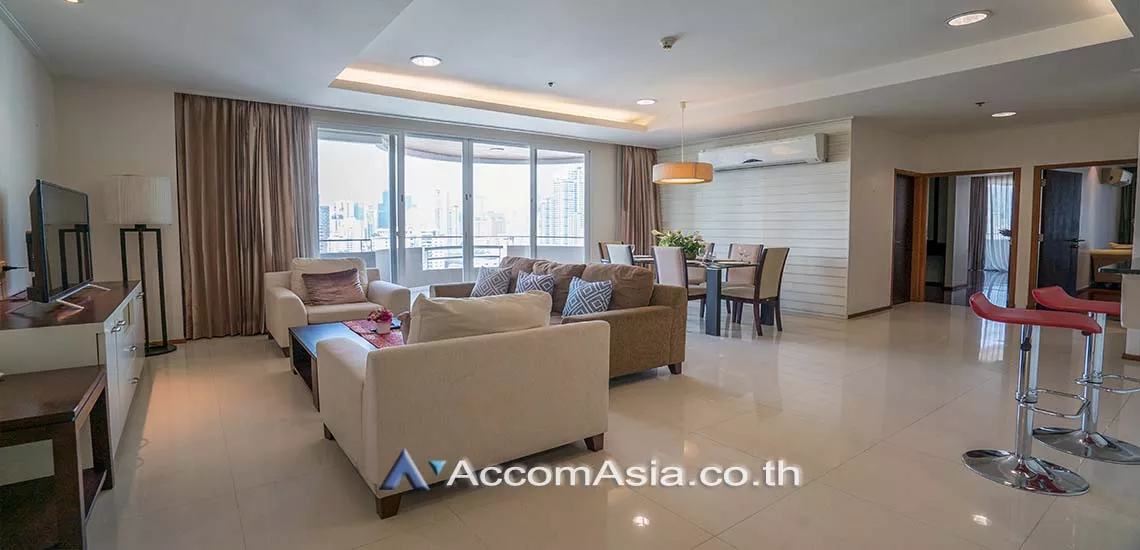 4  3 br Apartment For Rent in Sukhumvit ,Bangkok BTS Phrom Phong at Fully Furnished Suites 1421220