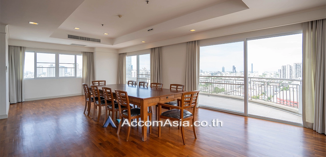 unitDuplex Condo, Penthouse, Pet friendly | Apartment with panoramic city view and modern kitchen in Sathorn (1521228)