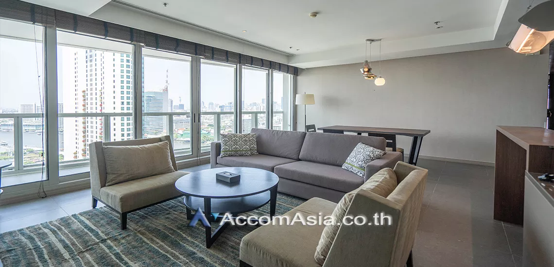  2  3 br Apartment For Rent in Charoennakorn ,Bangkok BTS Krung Thon Buri at The luxurious lifestyle 1421281