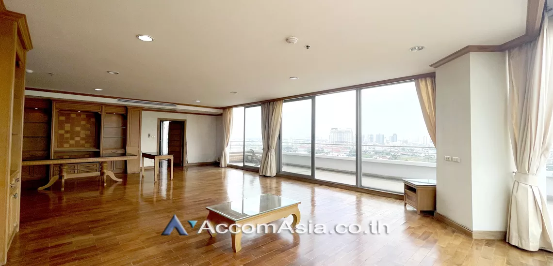 unitRiverside / River View, Big Balcony, Penthouse |  3 Bedrooms  Condominium For Rent & Sale in Rama 3, Bangkok  near BRT Rama III Bridge (1521413)