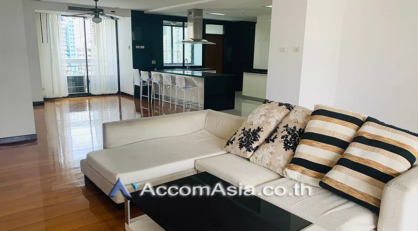 Pet friendly |  3 Bedrooms  Condominium For Rent in Sukhumvit, Bangkok  near BTS Phrom Phong - MRT Phetchaburi (13000394)