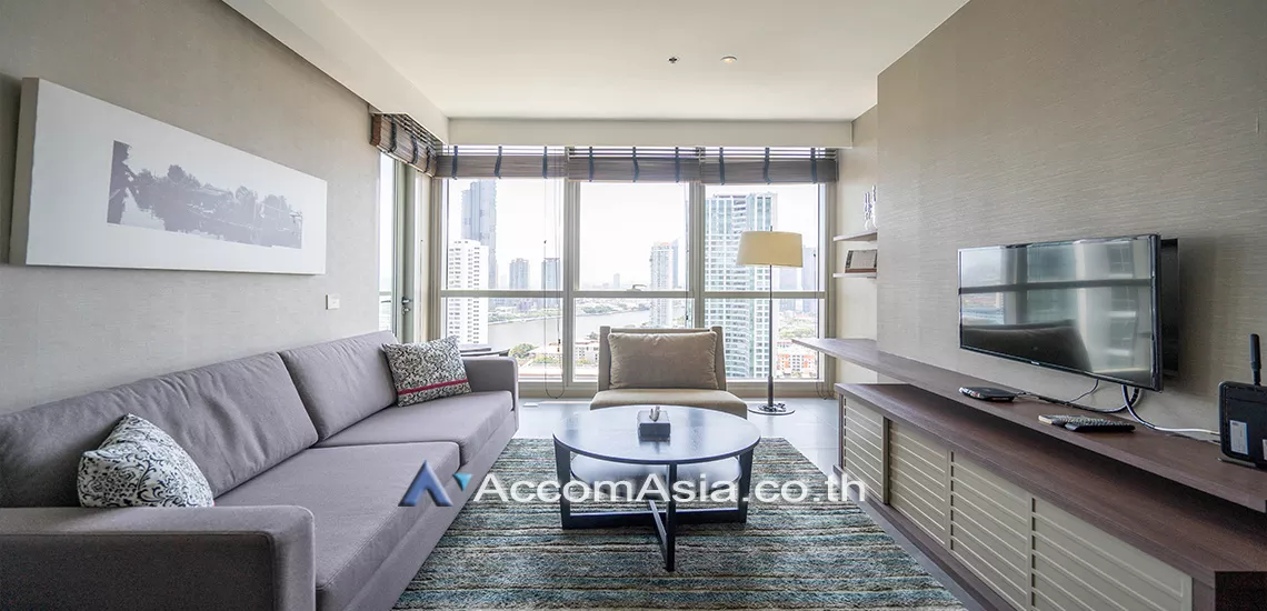 2  2 br Apartment For Rent in Charoennakorn ,Bangkok BTS Krung Thon Buri at The luxurious lifestyle 13000444