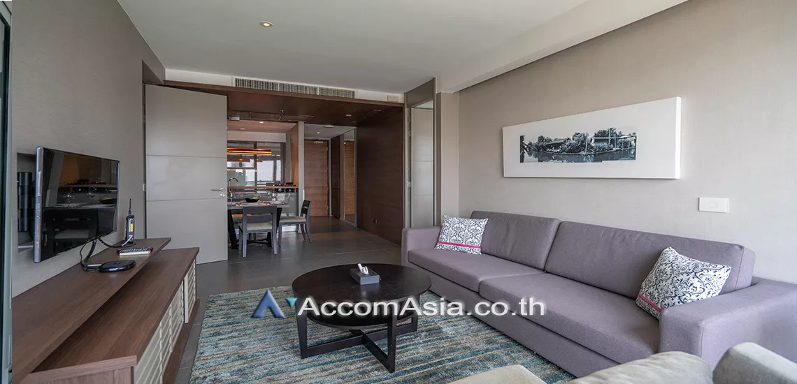  1  2 br Apartment For Rent in Charoennakorn ,Bangkok BTS Krung Thon Buri at The luxurious lifestyle 13000444