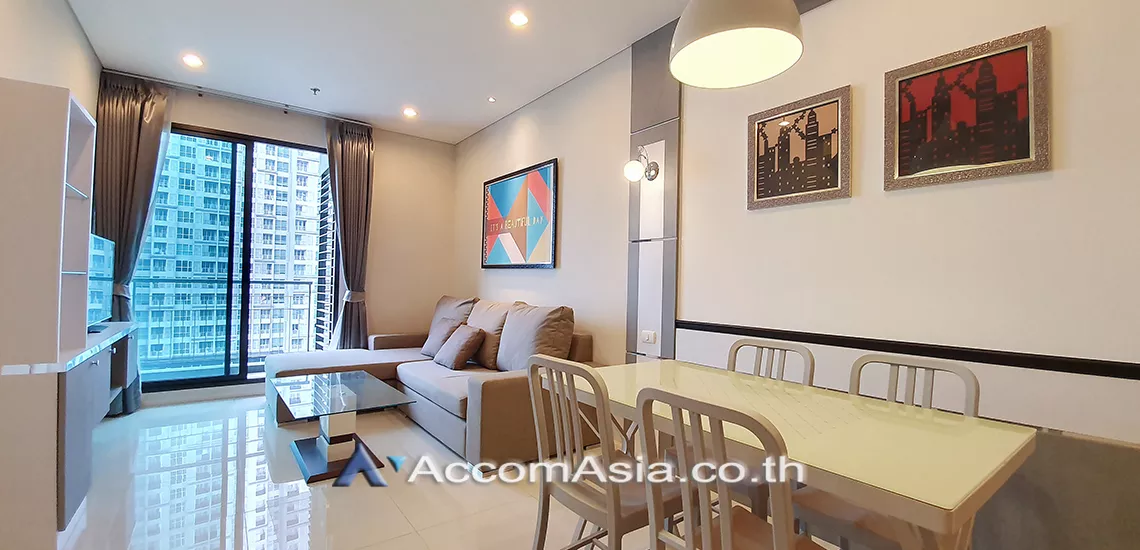 4  1 br Condominium For Rent in Phaholyothin ,Bangkok MRT Phetchaburi - ARL Makkasan at Villa Asoke 13000571