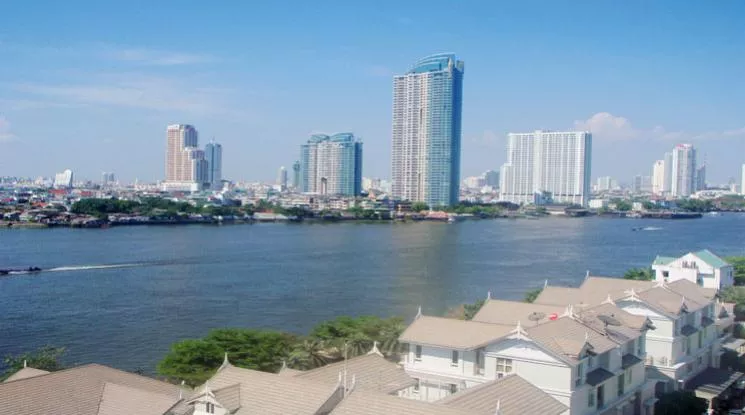  River Heaven Condominium  3 Bedroom for Rent BRT Rama III Bridge in Rama3 Bangkok
