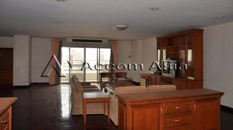 unitBig Balcony |  3 Bedrooms  Condominium For Rent in Sukhumvit, Bangkok  near BTS Phrom Phong (13000801)