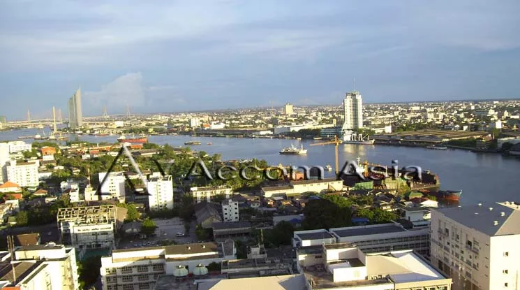  Supalai Casa Riva Condominium  2 Bedroom for Rent BRT Rama III Bridge in Rama3 Bangkok