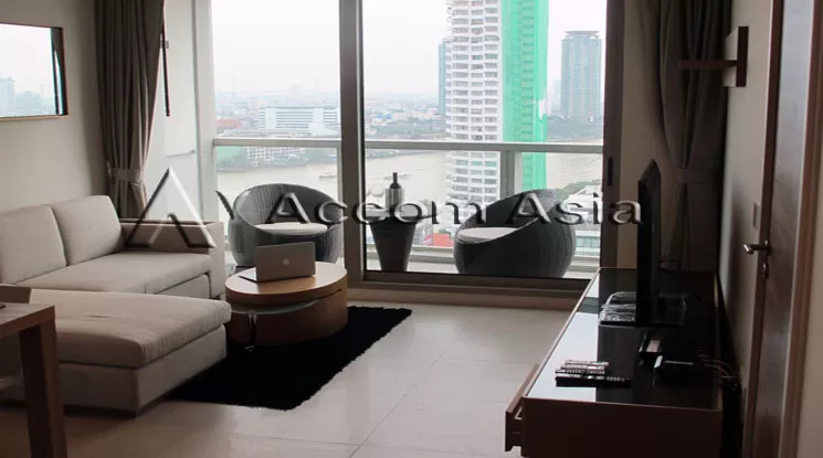  1 Bedroom  Condominium For Rent & Sale in Charoennakorn, Bangkok  near BTS Krung Thon Buri (13000912)