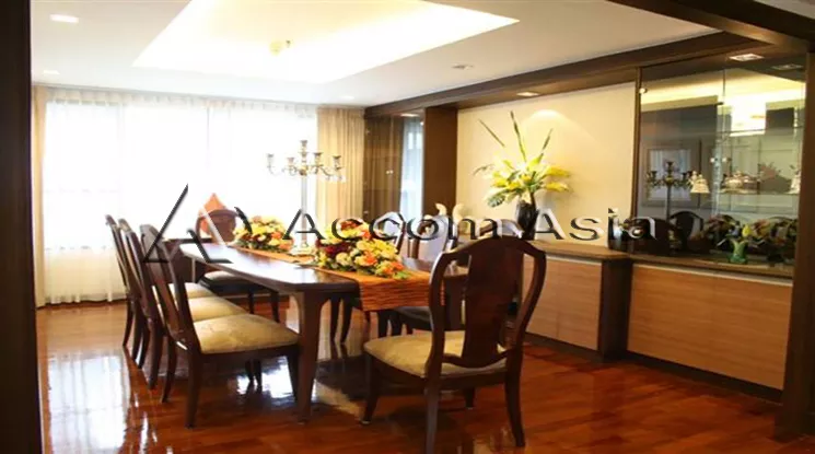 Big Balcony |  3 Bedrooms  Apartment For Rent in Sukhumvit, Bangkok  near BTS Asok - MRT Sukhumvit (13001042)