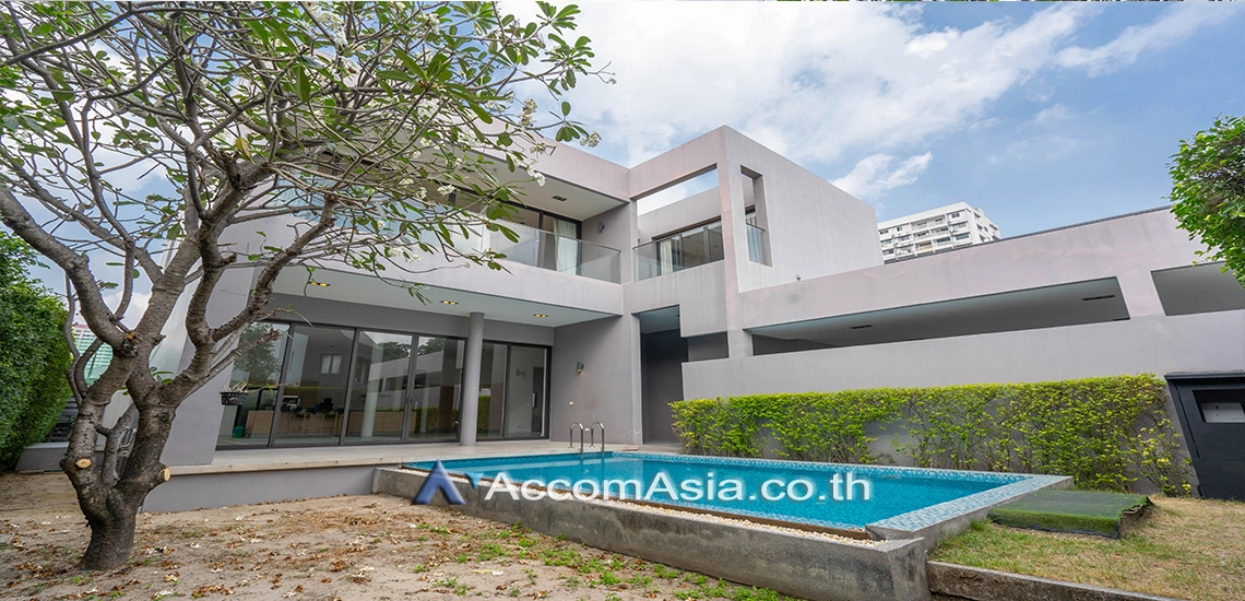 unitPrivate Swimming Pool |  4 Bedrooms  House For Rent in Sukhumvit, Bangkok  near BTS Thong Lo (13001299)