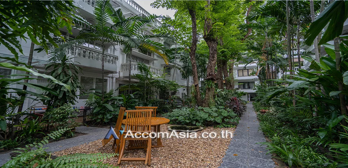 19  3 br Townhouse For Rent in Sukhumvit ,Bangkok BTS Thong Lo at House in garden compound with pool 13001305