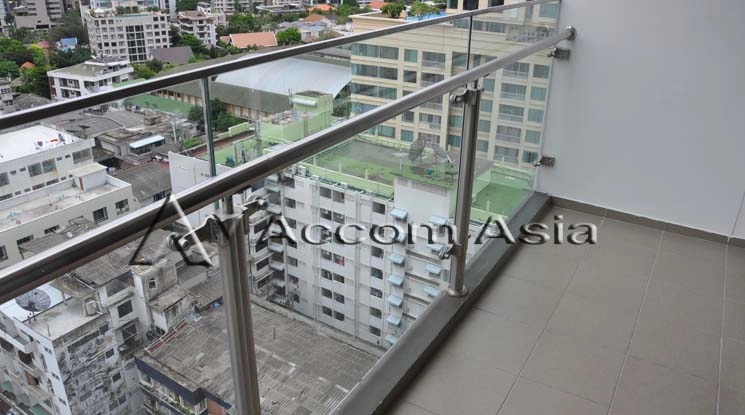  1  2 br Apartment For Rent in Sukhumvit ,Bangkok BTS Asok - MRT Sukhumvit at Serviced Apartment with Park view 13001453