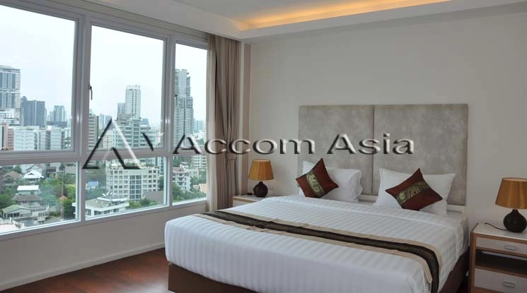 9  2 br Apartment For Rent in Sukhumvit ,Bangkok BTS Asok - MRT Sukhumvit at Serviced Apartment with Park view 13001453