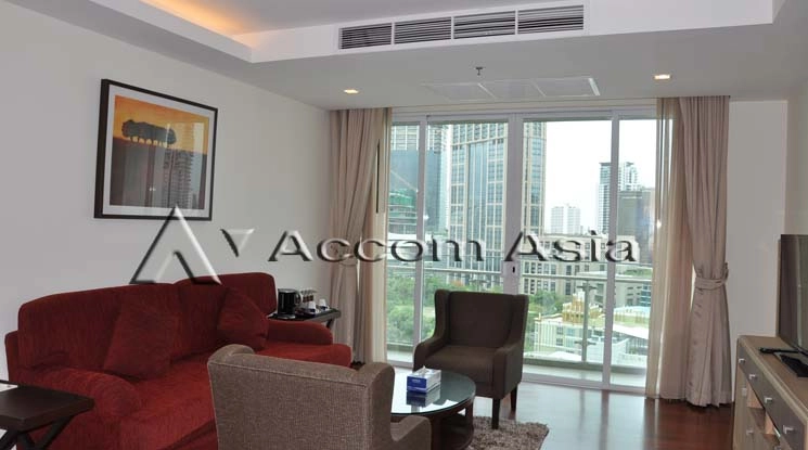5  2 br Apartment For Rent in Sukhumvit ,Bangkok BTS Asok - MRT Sukhumvit at Serviced Apartment with Park view 13001453