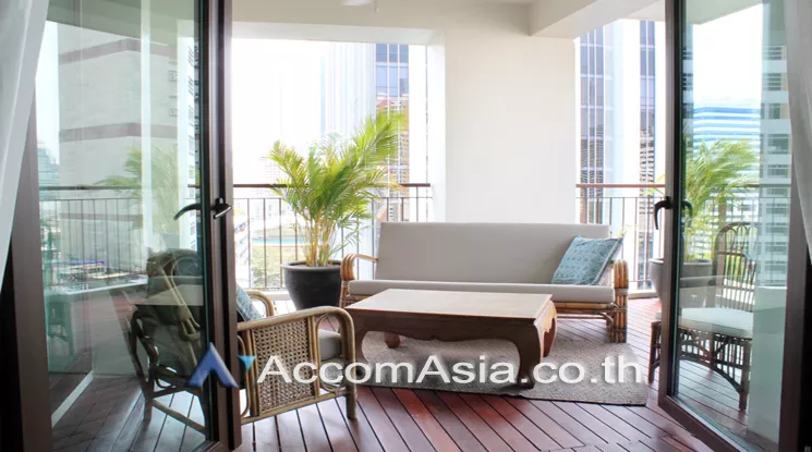 10  4 br Apartment For Rent in Silom ,Bangkok BTS Surasak at A Unique design and Terrace 13001794
