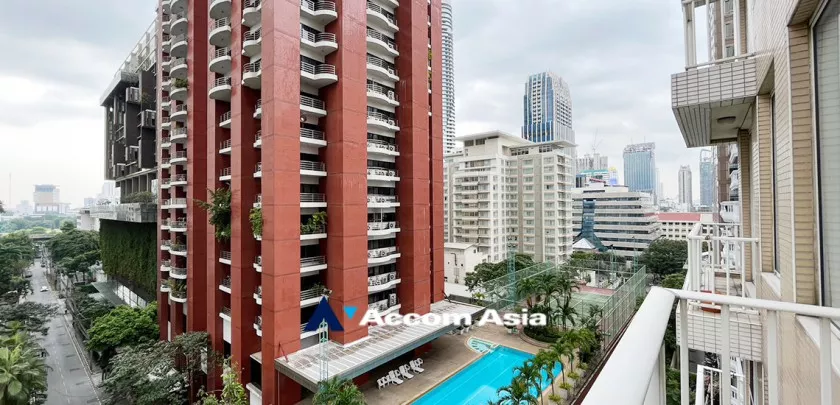 10  1 br Condominium For Rent in Ploenchit ,Bangkok BTS Chitlom at Langsuan Ville 13002071