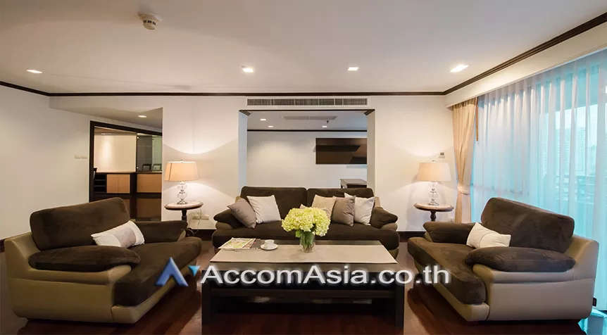 Big Balcony |  3 Bedrooms  Apartment For Rent in Sukhumvit, Bangkok  near BTS Asok - MRT Sukhumvit (13002225)
