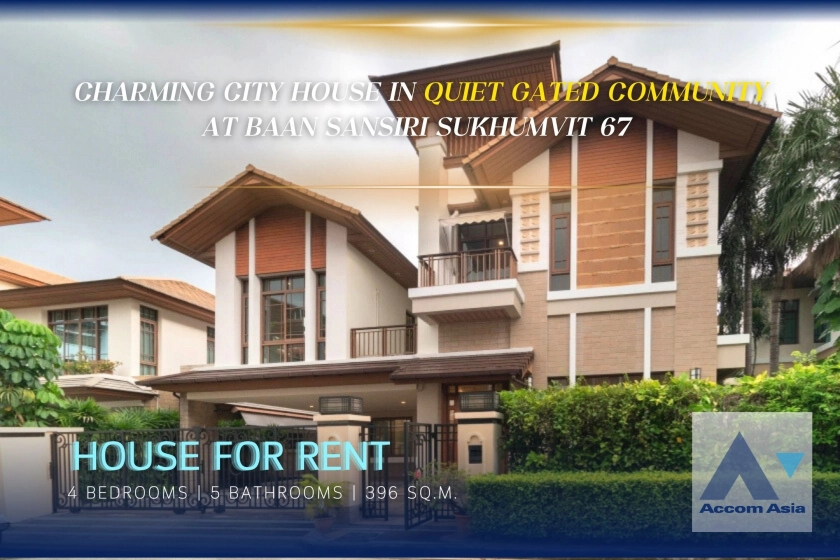 house for rent in Sukhumvit, Bangkok Code 13002356