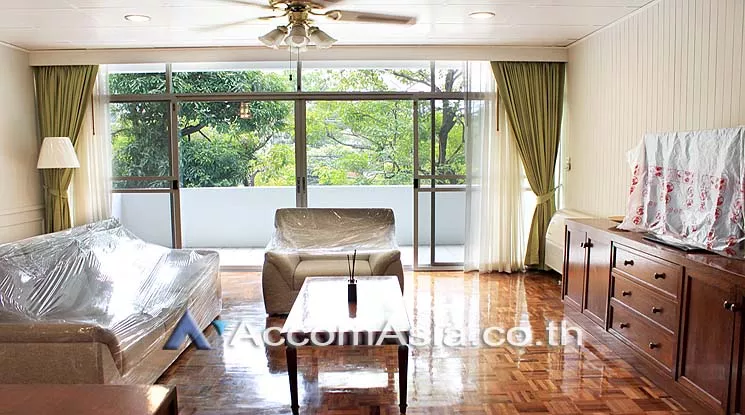 Big Balcony |  Perfect Living In Bangkok Apartment  3 Bedroom for Rent BTS Phrom Phong in Sukhumvit Bangkok