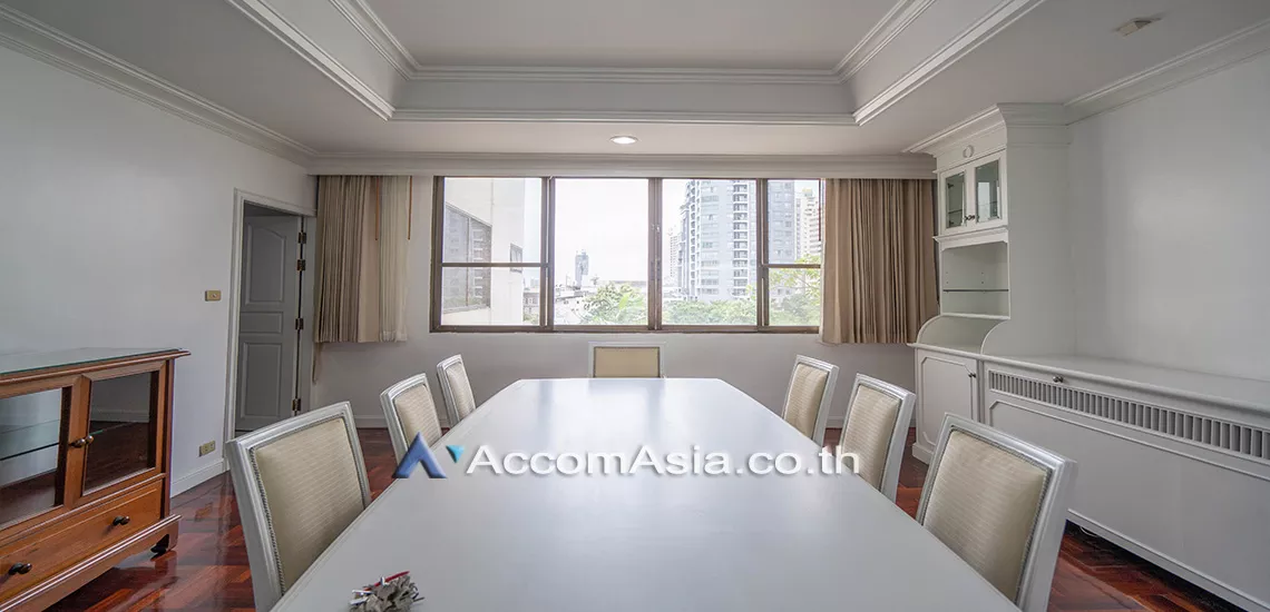 4  3 br Apartment For Rent in Sukhumvit ,Bangkok BTS Phrom Phong at Pet friendly - High rise Apartment AA10096