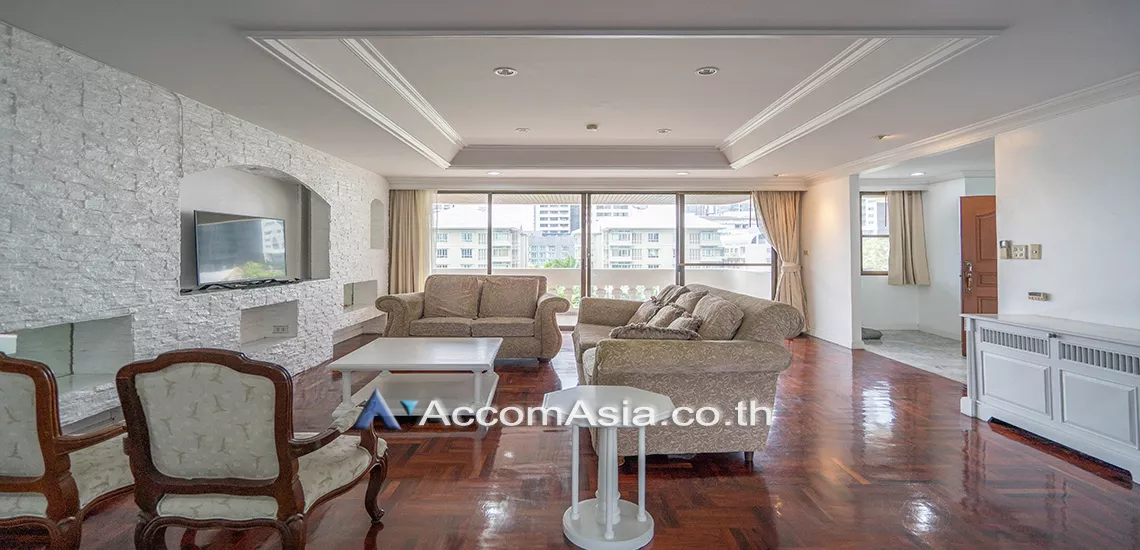  1  3 br Apartment For Rent in Sukhumvit ,Bangkok BTS Phrom Phong at Pet friendly - High rise Apartment AA10096