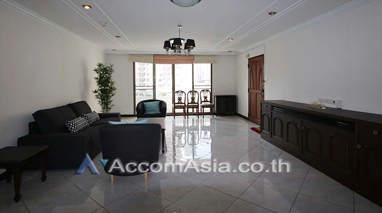 unitPet friendly |  3 Bedrooms  Condominium For Rent in Sukhumvit, Bangkok  near BTS Phrom Phong (AA10142)