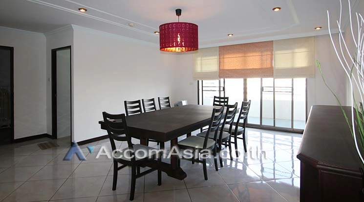 unitPet friendly |  3 Bedrooms  Condominium For Rent in Sukhumvit, Bangkok  near BTS Phrom Phong (AA10142)