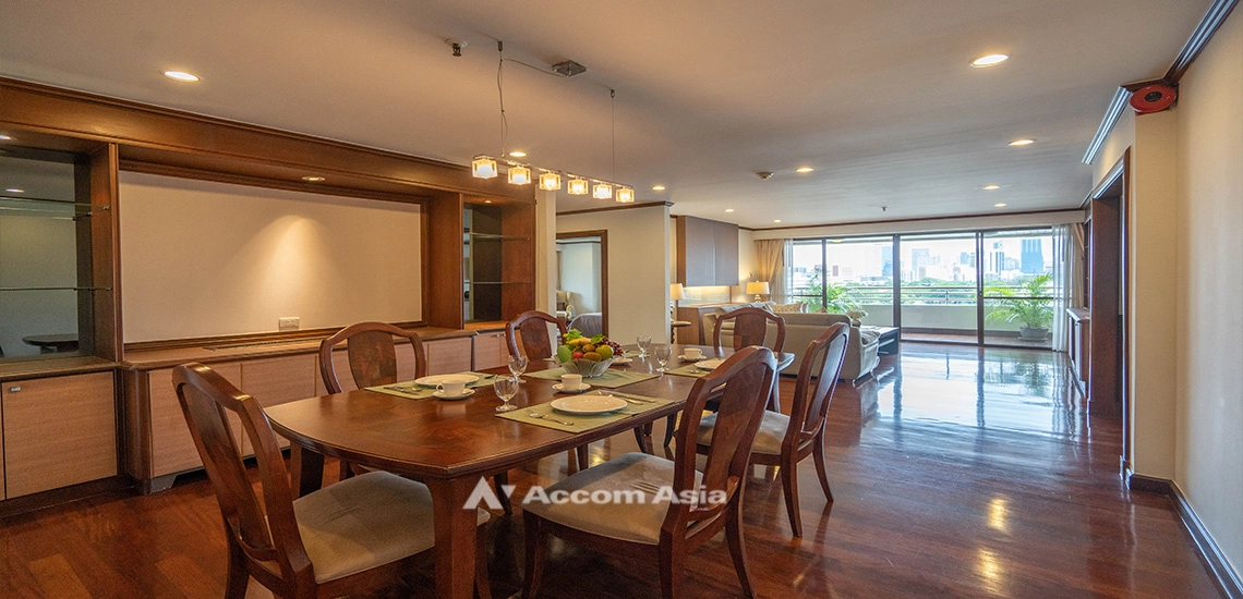 unitBig Balcony |  3 Bedrooms  Apartment For Rent in Sukhumvit, Bangkok  near BTS Asok - MRT Sukhumvit (AA10152)