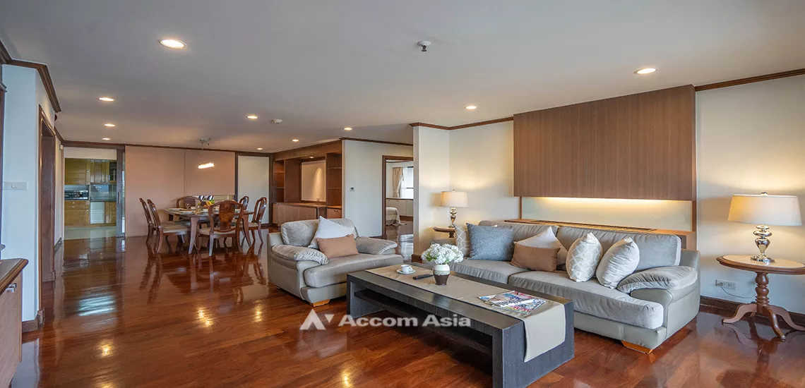 5  3 br Apartment For Rent in Sukhumvit ,Bangkok BTS Asok - MRT Sukhumvit at Warm Family Atmosphere AA10152