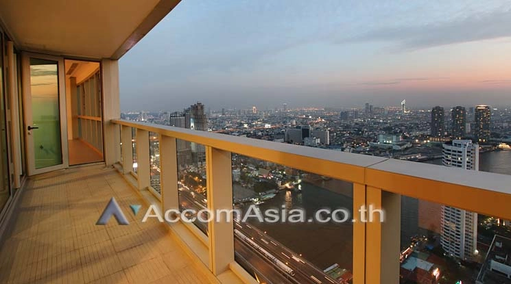 9  2 br Condominium For Rent in Charoen Nakhon ,Bangkok BTS Krung Thon Buri at The River Condominium AA10371
